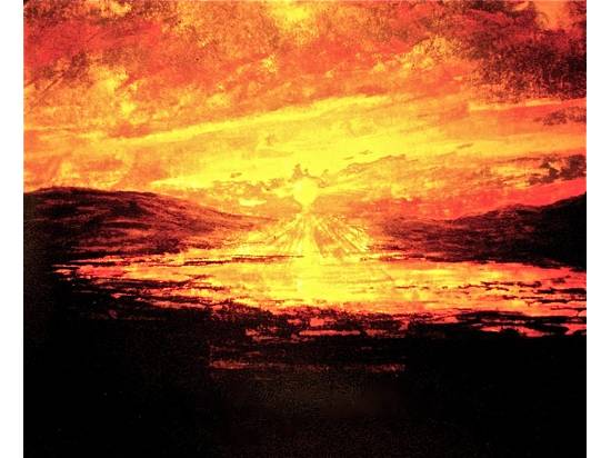 Red and White Embers