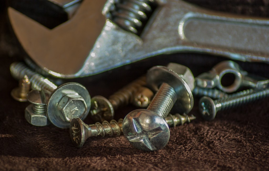 Scattered Bolts and&nbsp;Screws